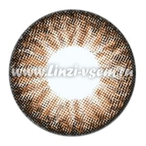 Цветные линзы EOS Crystal Brown Фото 4